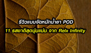 รีวิวแบบจัดหนักน้ำยา POD 11 รสชาติจาก Relx