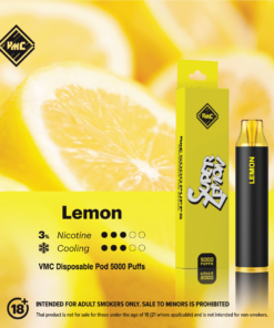 VMC POD 5000 Puffs กลิ่น Seper Lemon (เลม่อน)