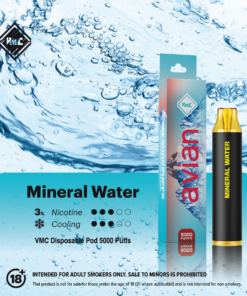 VMC POD 5000 Puffs กลิ่น Mineral Water (น้ำแร่)
