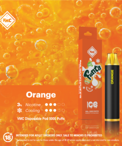 VMC POD 5000 Puffs กลิ่น Fanta Orange (แฟนต้าส้ม)