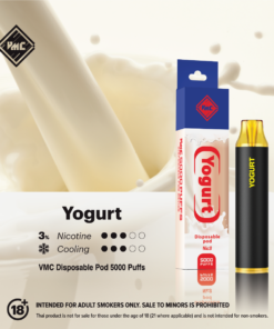 VMC POD 5000 Puffs กลิ่น Yogurt (โยเกิร์ต)