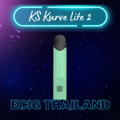 KS Kurve Lite 2 บุหรี่ไฟฟ้าพอตเปลี่ยนหัวเครื่องเปล่า รุ่นเล็ก Gen 2 จาก Kardinal Stick เบากว่า ราคาถูกกว่า พร้อมอัปเกรดใหม่หมด กับ 5 สี 5 สไตล์ พร้อมส่งด่วน