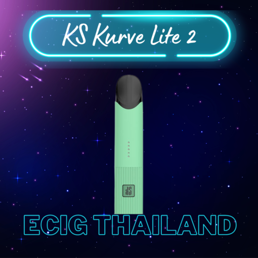 KS Kurve Lite 2 บุหรี่ไฟฟ้าพอตเปลี่ยนหัวเครื่องเปล่า รุ่นเล็ก Gen 2 จาก Kardinal Stick เบากว่า ราคาถูกกว่า พร้อมอัปเกรดใหม่หมด กับ 5 สี 5 สไตล์ พร้อมส่งด่วน